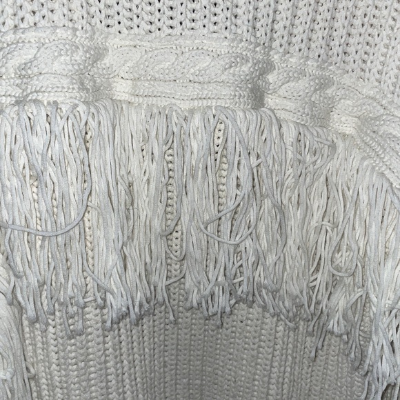 Anthropologie MAEVE FRINGED SWEATER cardigan live listing - Picture 5 of 12